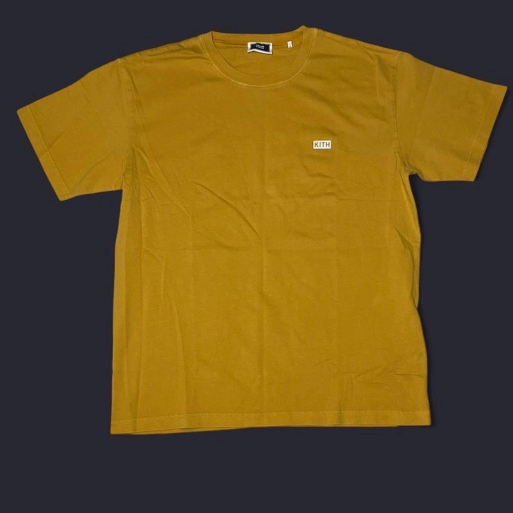 Kith LAX Kernel Yellow Crewneck Short Sleeve Tee